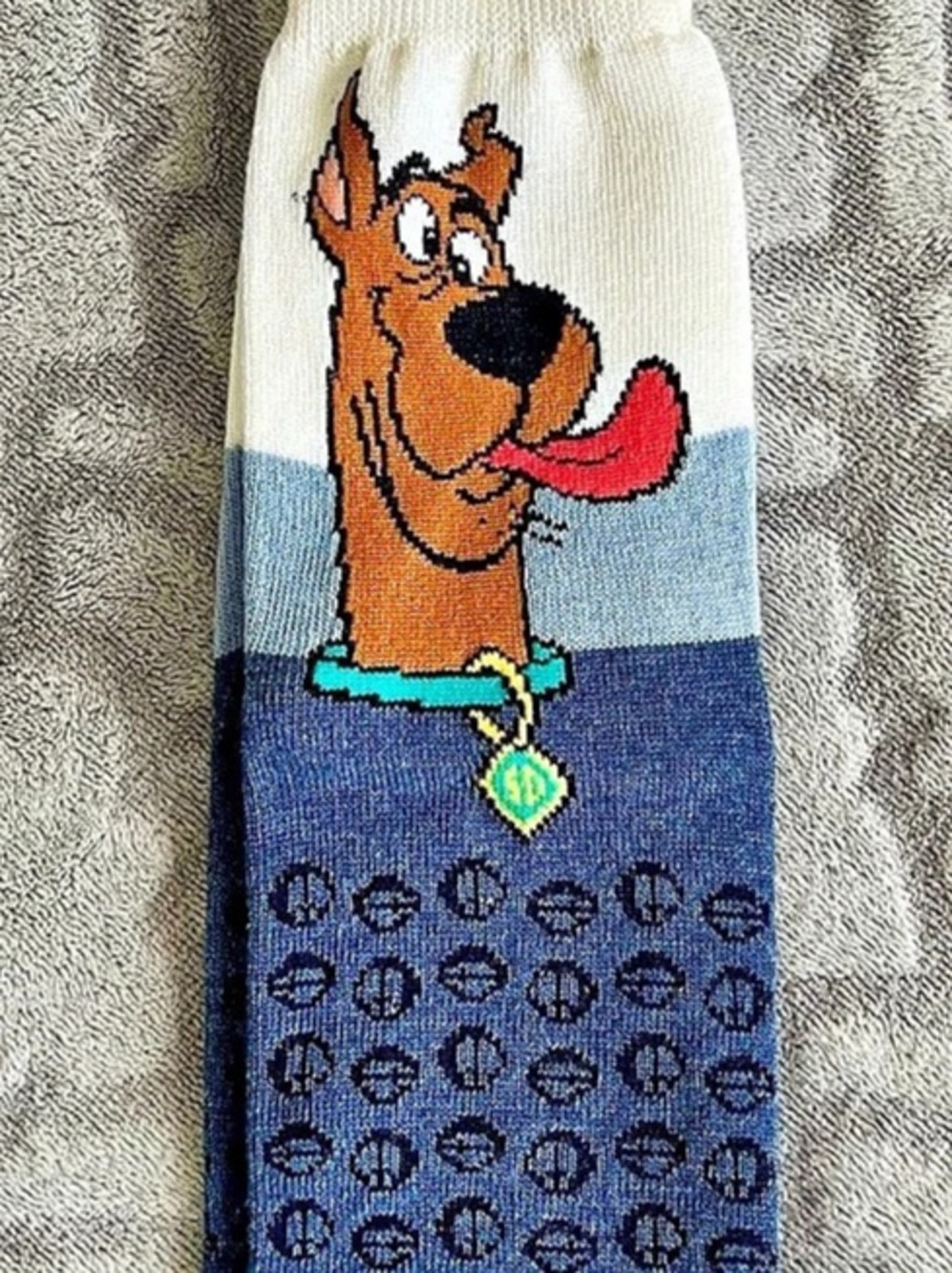 Vintage Scooby-Doo Cartoon Network Crew Socks Size 9–11 NWT